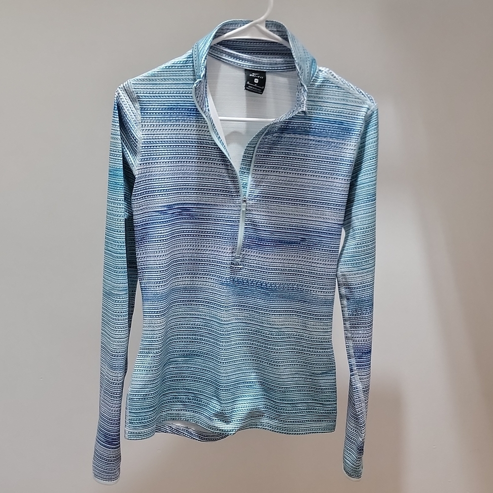 Nike Dri-FIT Blue and White Apparel